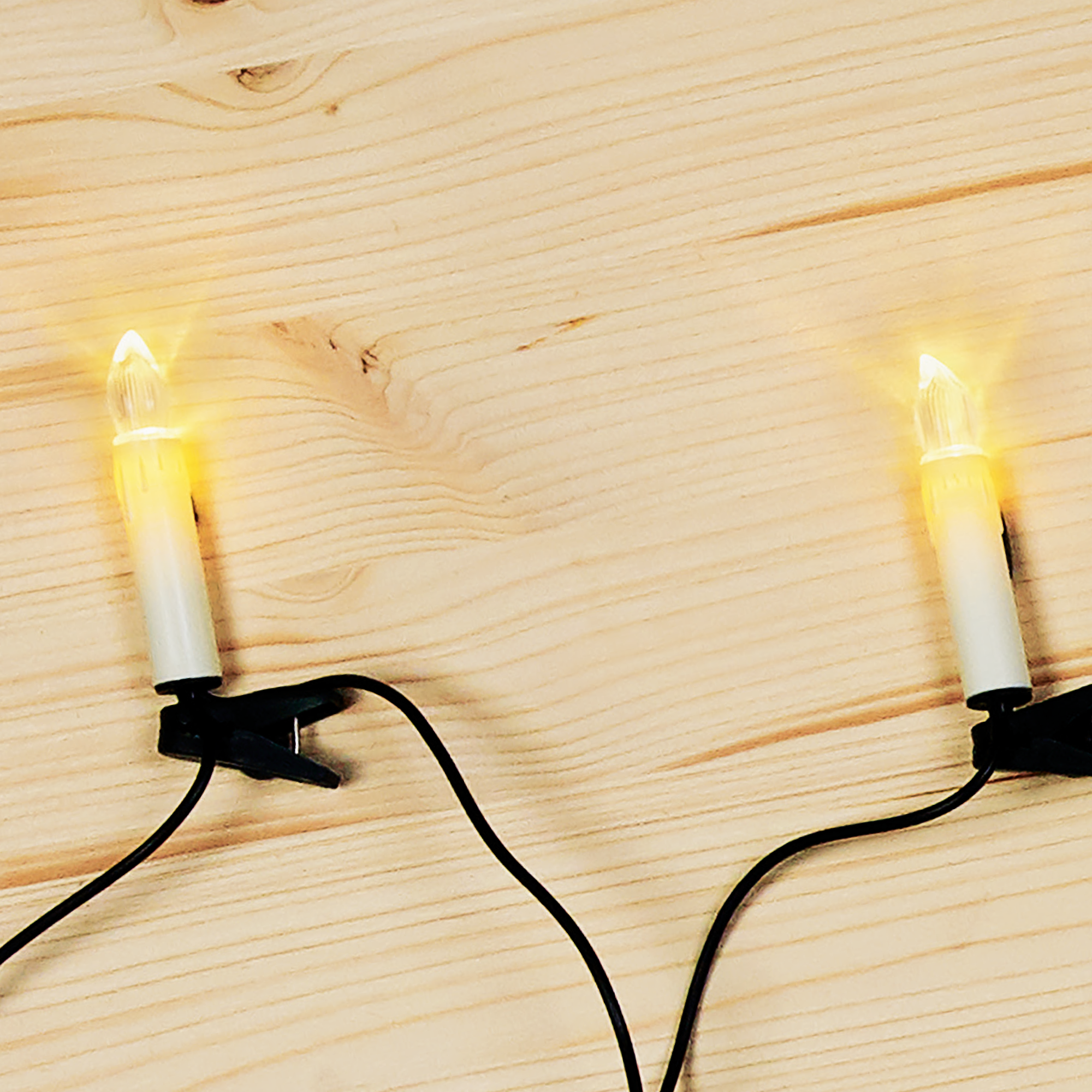 LED-Schaftkerzen 16 LEDs warmweiß 450 cm + product picture