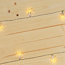 Verkleinertes Bild von Dekokette Flocke warmweiß 10 LEDs innen