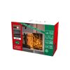 Lichterkette mit 400 bernsteinfarbenen LEDs in Verpackung