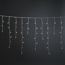 Verkleinertes Bild von LED-Lichtervorhang 'Eisregen' 200 LEDs bernsteinfarben 507 cm