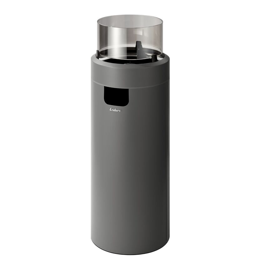 Gas-Feuerstelle von Enders mit Glasschirm