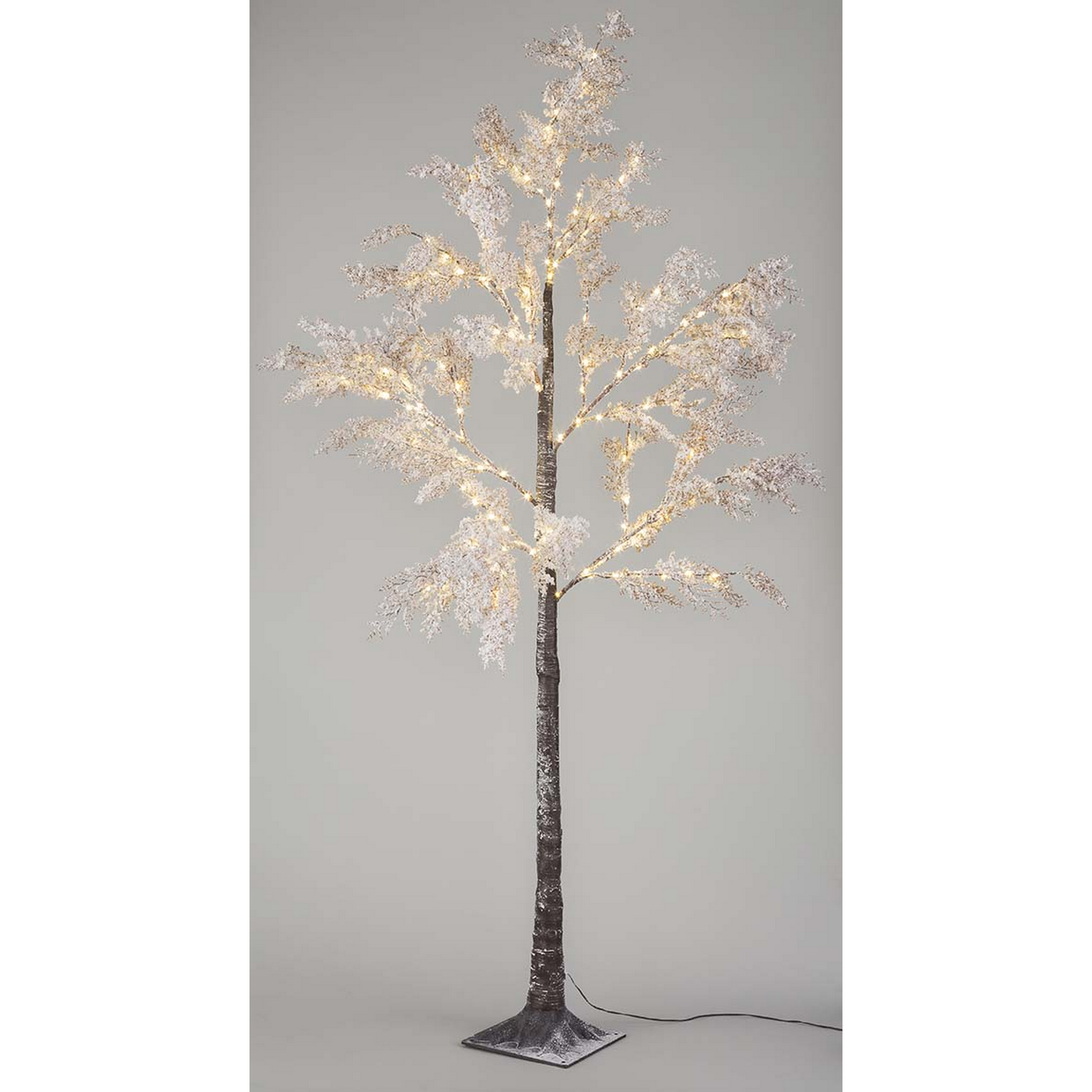 Lichtbaum LED für Außen - 220 cm, kaltweiß