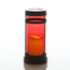 Verkleinertes Bild von LED-Grablampe 'Arimo' schwarz/rot Ø 12 x 26 cm