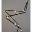 Verkleinertes Bild von LED-Dekofigur Stern schwarz 54 LEDs warmweiß Ø 40 cm