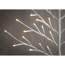 Verkleinertes Bild von LED-Dekofigur Baum weiß 50 LEDs warmweiß 70 cm