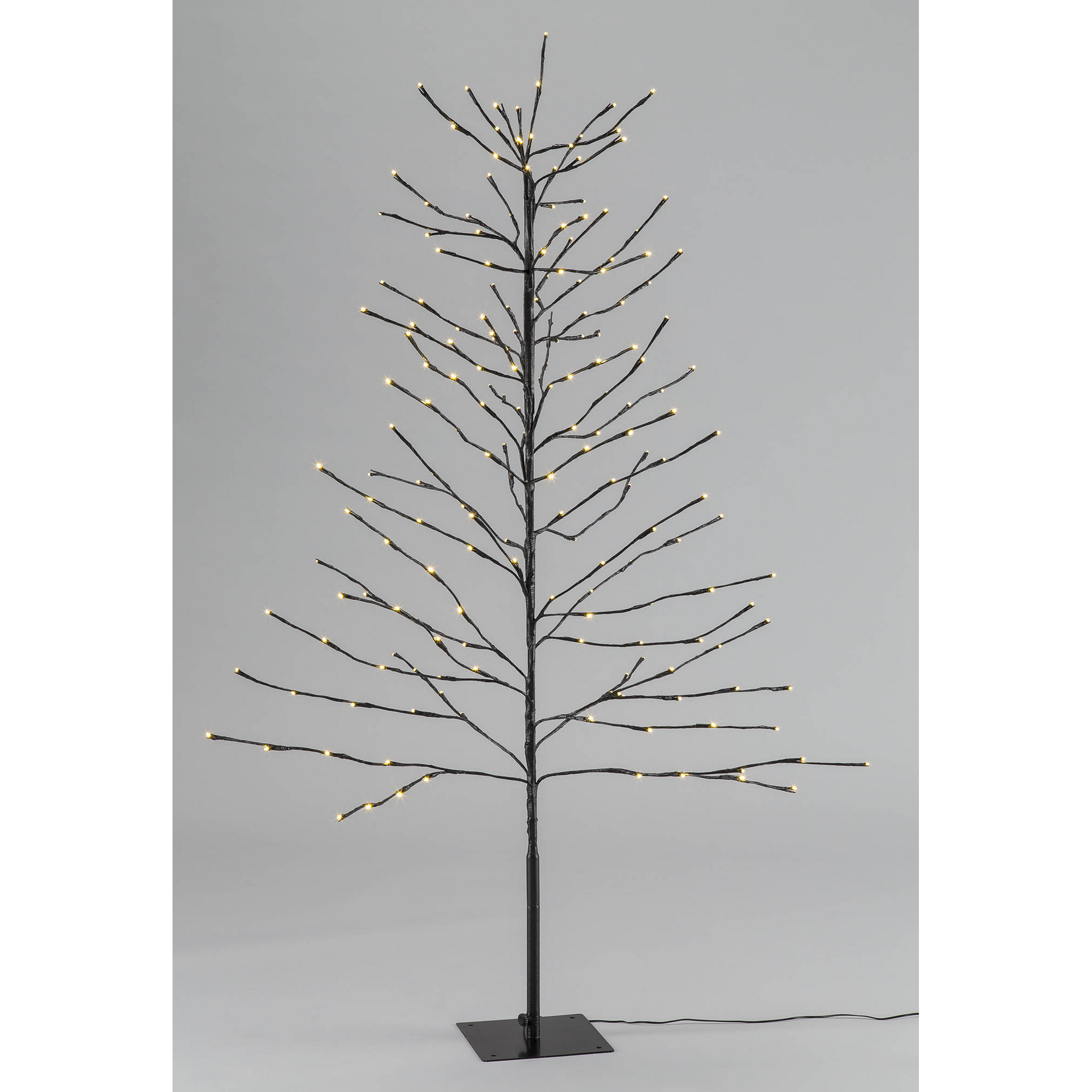 LED-Dekofigur Baum weiß 200 LEDs warmweiß/kaltweiß 150 cm + product picture