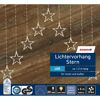 LED-Lichtervorhang 'Sterne' 251 LEDs warmweiß 120 cm