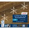 LED-Lichtervorhang 'Flocke' 250 LEDs warmweiß 90 cm