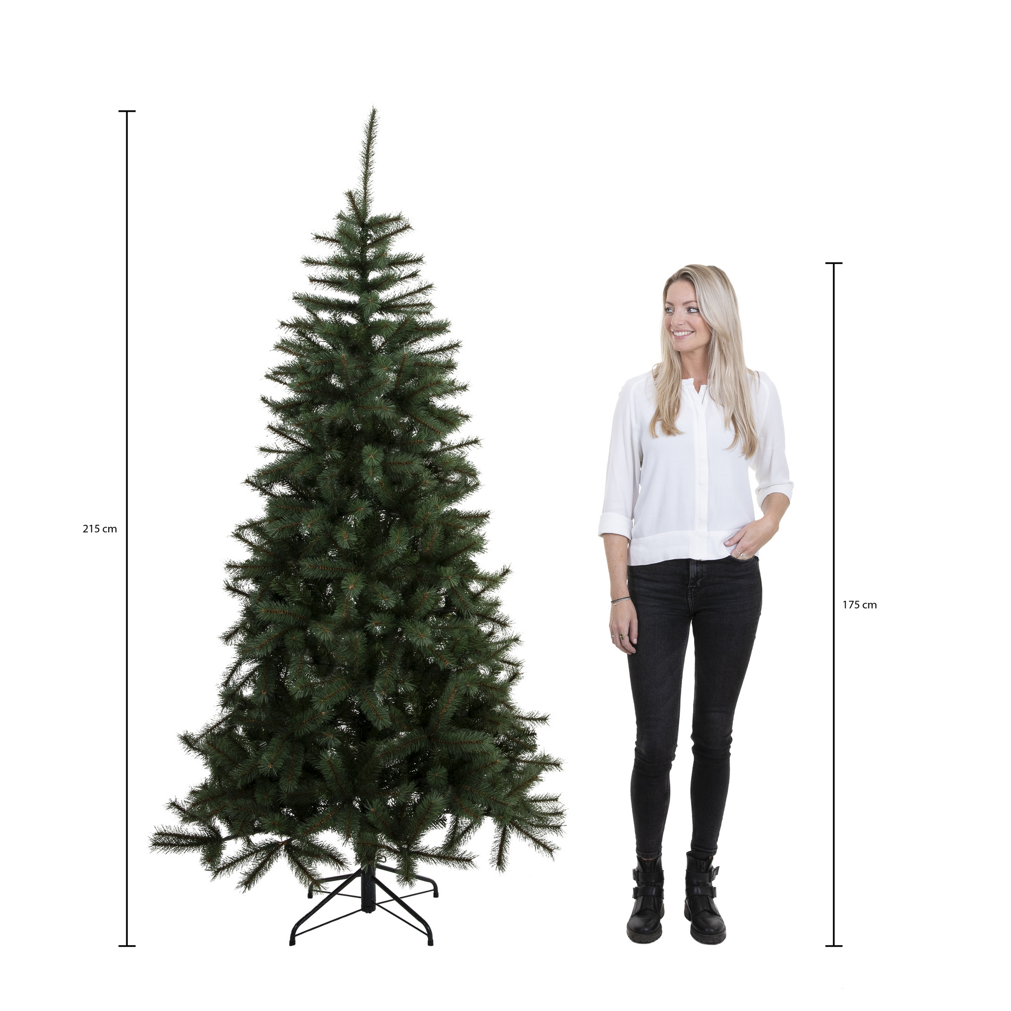 Künstlicher Weihnachtsbaum 'Charlton' grün 215 cm + product picture