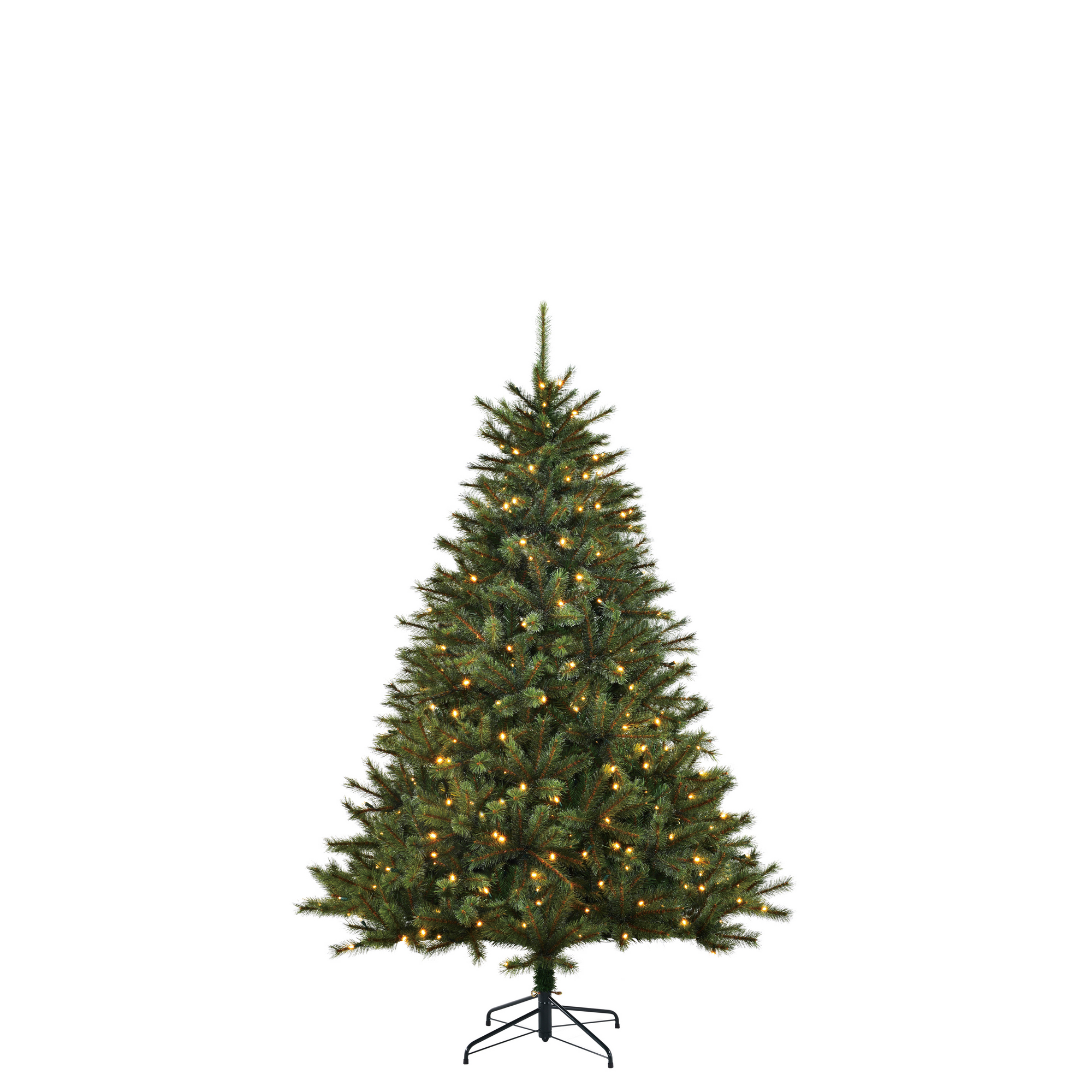 Künstlicher Weihnachtsbaum 'Toronto' grün 155 cm, mit LED-Beleuchtung + product picture