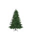Verkleinertes Bild von Künstlicher Weihnachtsbaum 'Brampton' grün/frosted 155 cm