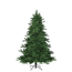 Verkleinertes Bild von Künstlicher Weihnachtsbaum 'Brampton' grün/frosted 215 cm