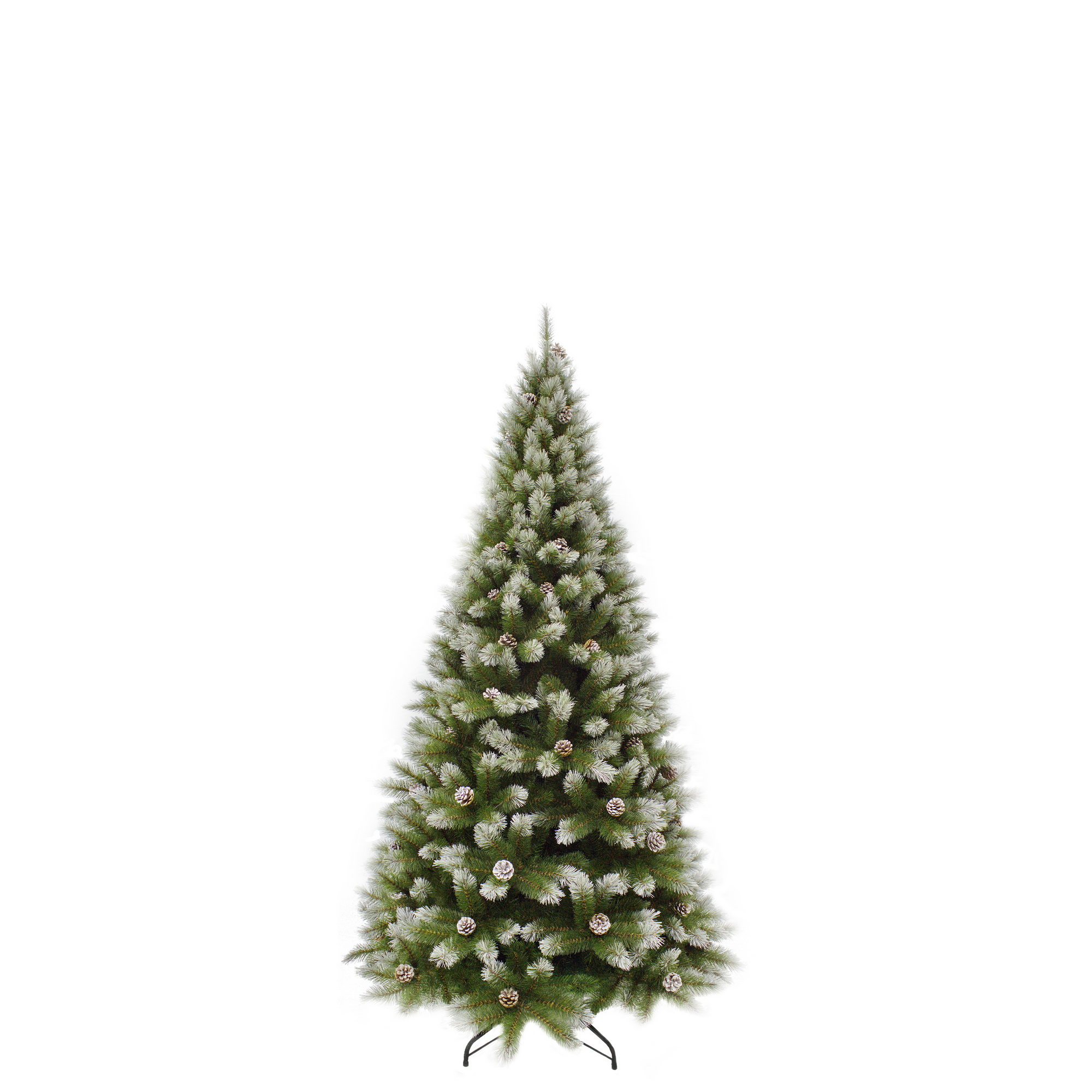Künstlicher Weihnachtsbaum 'Pittsburgh' grün/frosted 155 cm + product picture