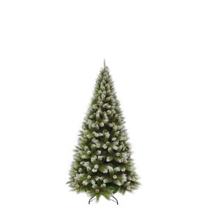 Künstlicher Weihnachtsbaum 'Pittsburgh' grün/frosted 155 cm
