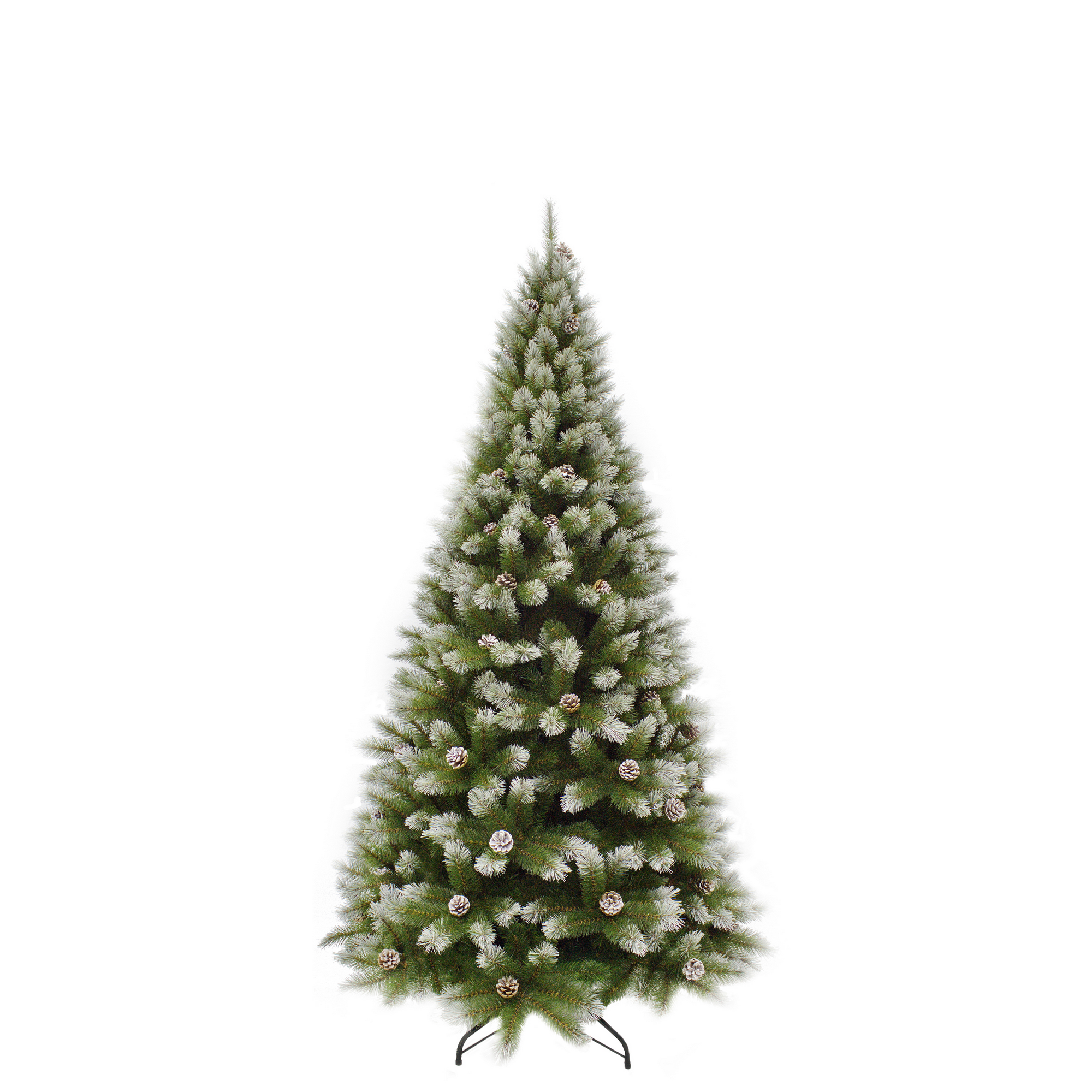 Künstlicher Weihnachtsbaum 'Pittsburgh' grün/frosted 185 cm + product picture