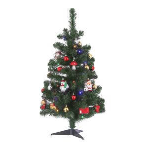Künstlicher Weihnachtsbaum 'Joy' grün 90 cm, mit LED-Beleuchtung