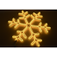 Verkleinertes Bild von LED-Schneeflocke 720 LEDs warmweiß 50 x 57 cm