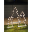Verkleinertes Bild von LED-Gartenstecker 'Tanne' 153 LEDs warmweiß 25 x 50 cm