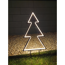 Verkleinertes Bild von LED-Gartenstecker 'Tanne' 240 LEDs warmweiß 44,5 x 90 cm