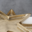 Verkleinertes Bild von Deko-Teller 'Thye' Aluminium 25 cm champagnerfarben, sternförmig