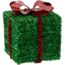 Verkleinertes Bild von Dekofigur 'Geschenk' rot/grün farblich sortiert