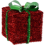 Verkleinertes Bild von Dekofigur 'Geschenk' rot/grün farblich sortiert