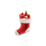 Roter Nikolausstiefel mit Geschenken