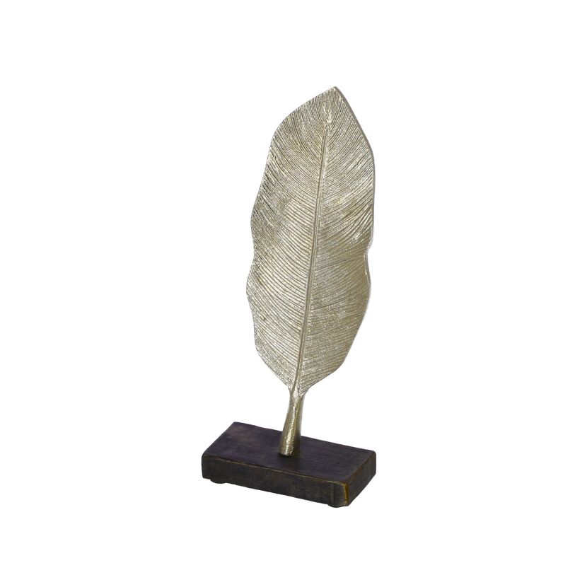 Dekofigur 'Feder' antik 27 cm