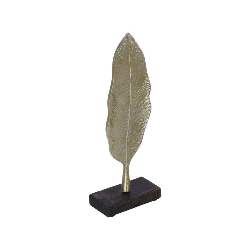 Dekofigur 'Feder' antik 27 cm