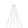 LED-Baummantel 250 LEDs bernsteinfarben 5 Stränge 300 cm