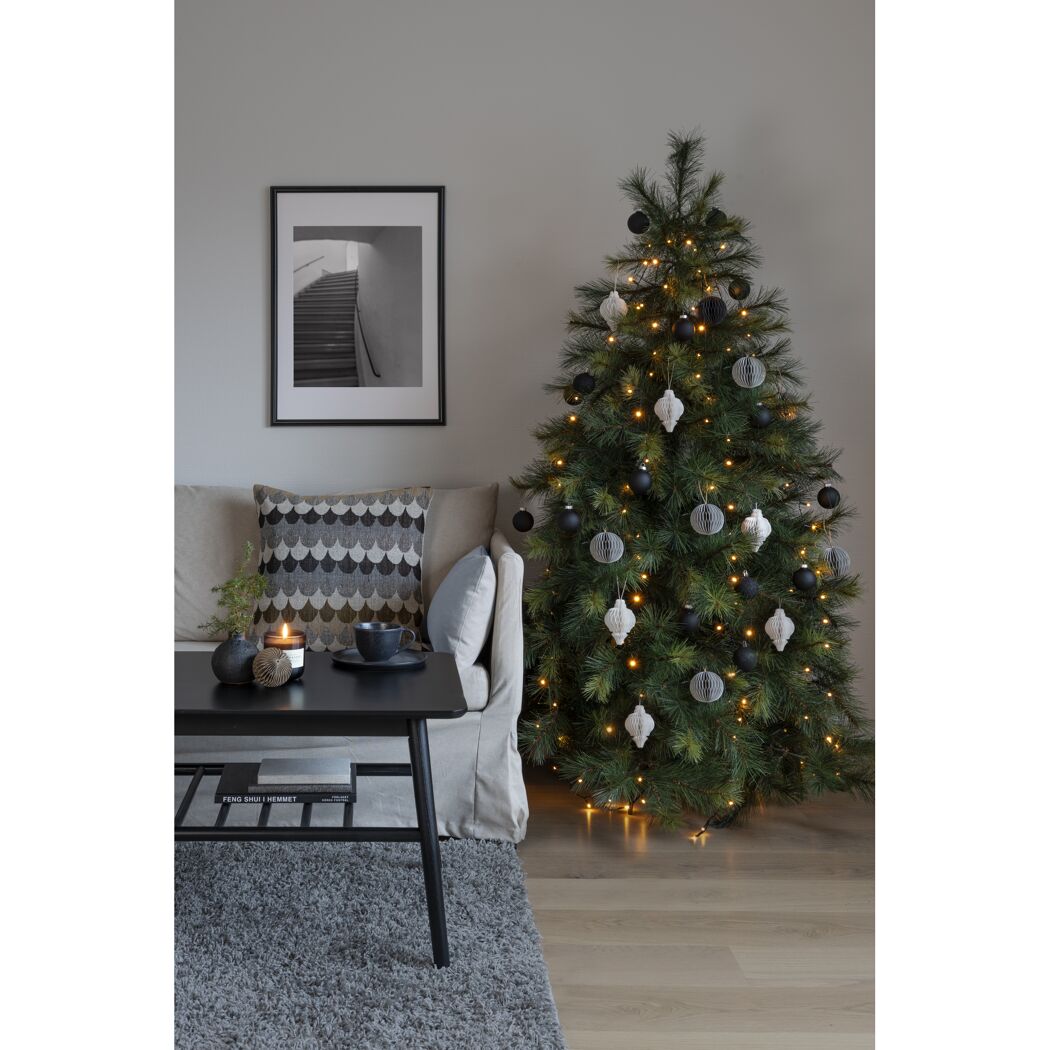 LED-Baummantel 250 LEDs bernsteinfarben 5 Stränge 300 cm