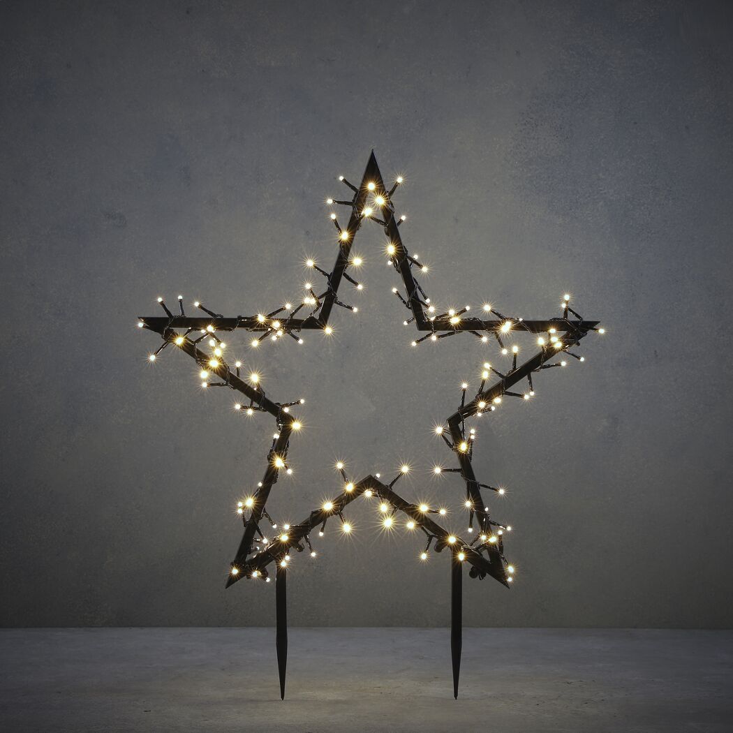 Leuchtender Stern mit 150 LEDs, 73 cm hoch