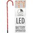 LED-Zuckerstange mit Timer, batteriebetrieben