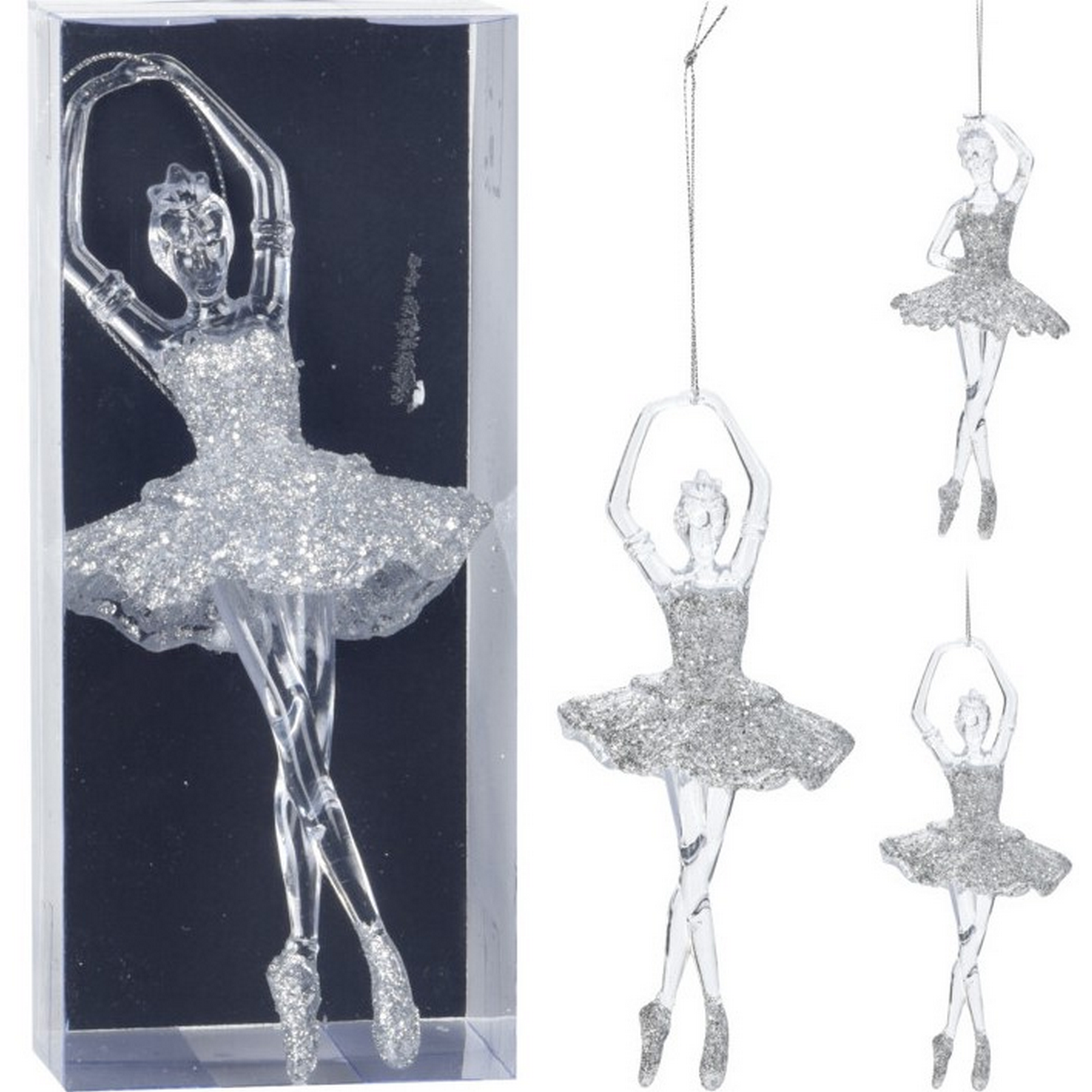 Hängedekoration 'Ballerina' 17 cm, 2 Ausführungen sortiert + product picture