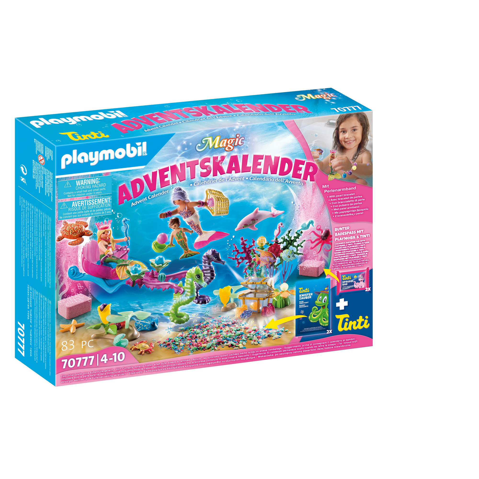 Adventskalender 'Badespaß Meerjungfrauen' 51-teilig + product picture