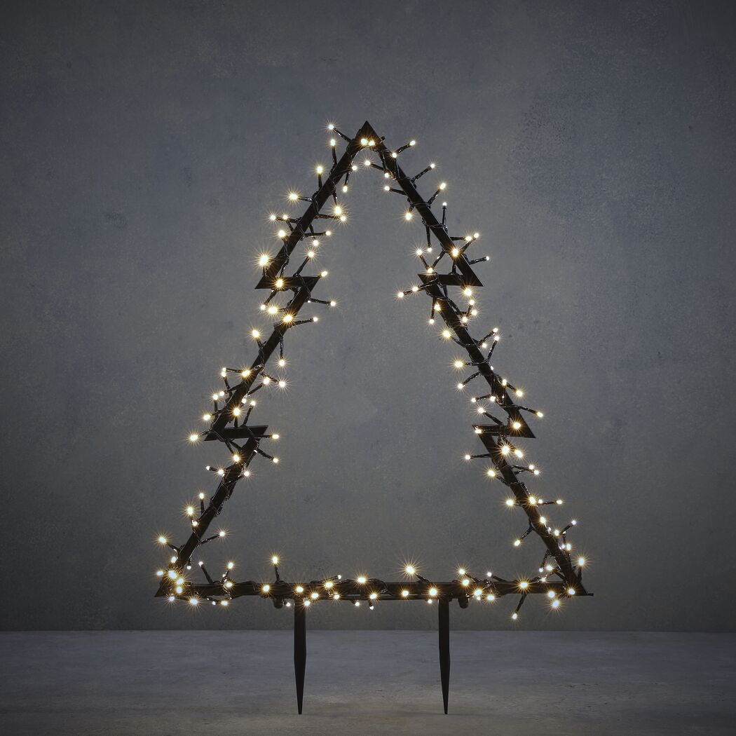 LED-Gartenstecker 'Garden d'light' Baum 53 x 75 cm