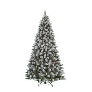 Künstlicher Weihnachtsbaum 'Aspen' grün/frosted 120 cm