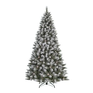 Künstlicher Weihnachtsbaum 'Aspen' grün/frosted 155 cm