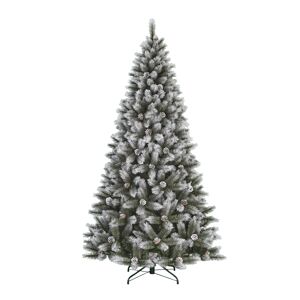 Künstlicher Weihnachtsbaum 'Aspen' grün/frosted 185 cm