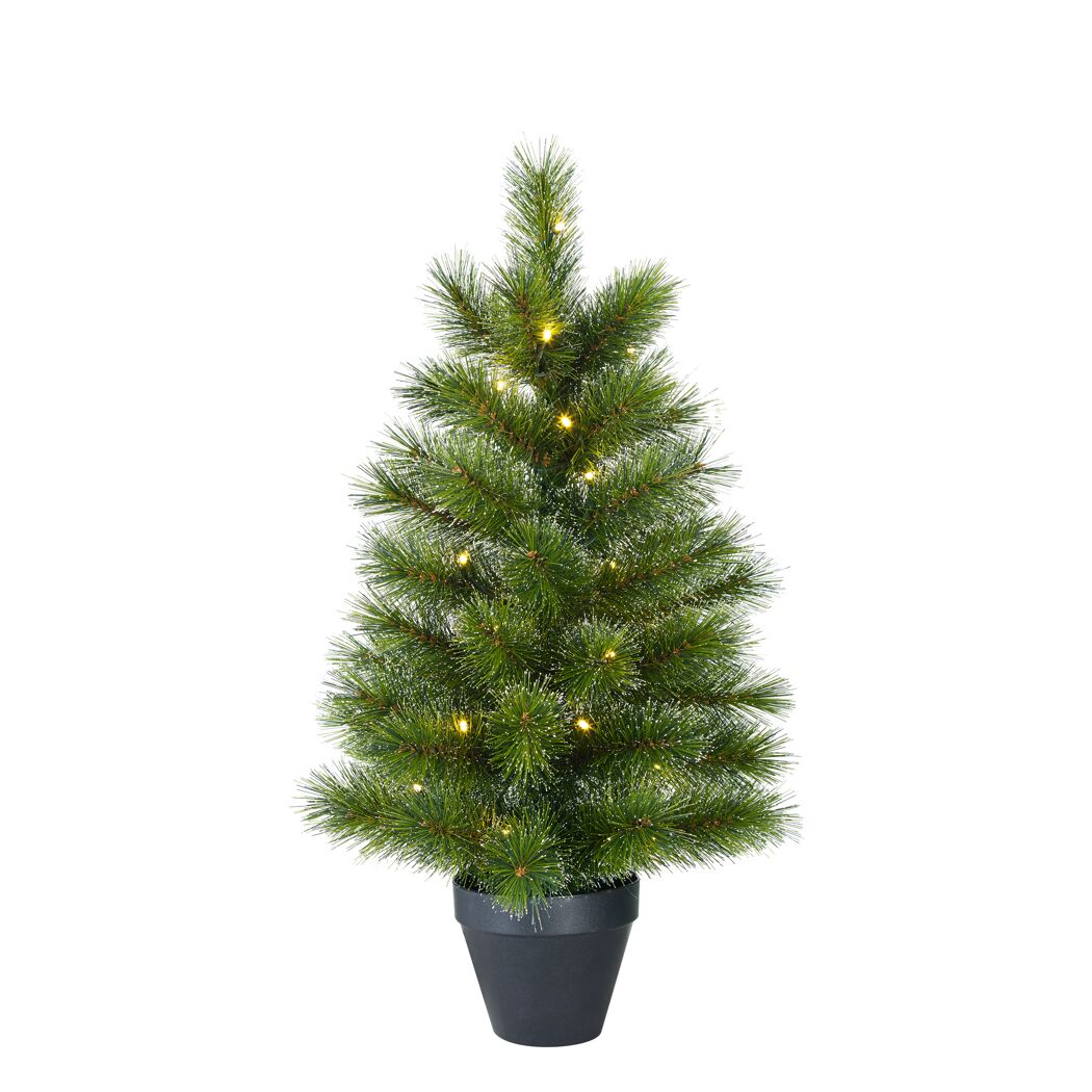toom Künstlicher Weihnachtsbaum 'Jasper' grün 90 cm mit LED-Beleuchtung