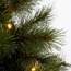 Verkleinertes Bild von Künstlicher Weihnachtsbaum 'Jasper' grün 90 cm mit LED-Beleuchtung