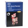 LED-Dekofigur Rentier 30 LEDs kaltweiß 31,5 cm