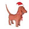 LED-Dekofigur Hund 30 LEDs warmweiß 60 cm