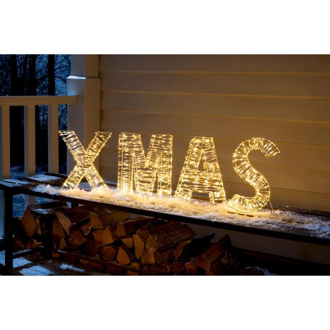 Bild von LED-Dekofigur Xmas 1185 LEDs warmweiß 30 cm