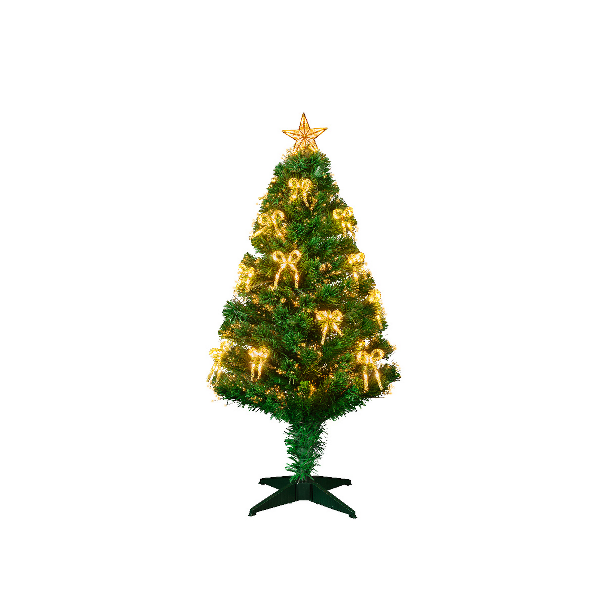 Künstlicher Weihnachtsbaum 'Birmingham' grün 120 cm, mit LED-Beleuchtung + product picture