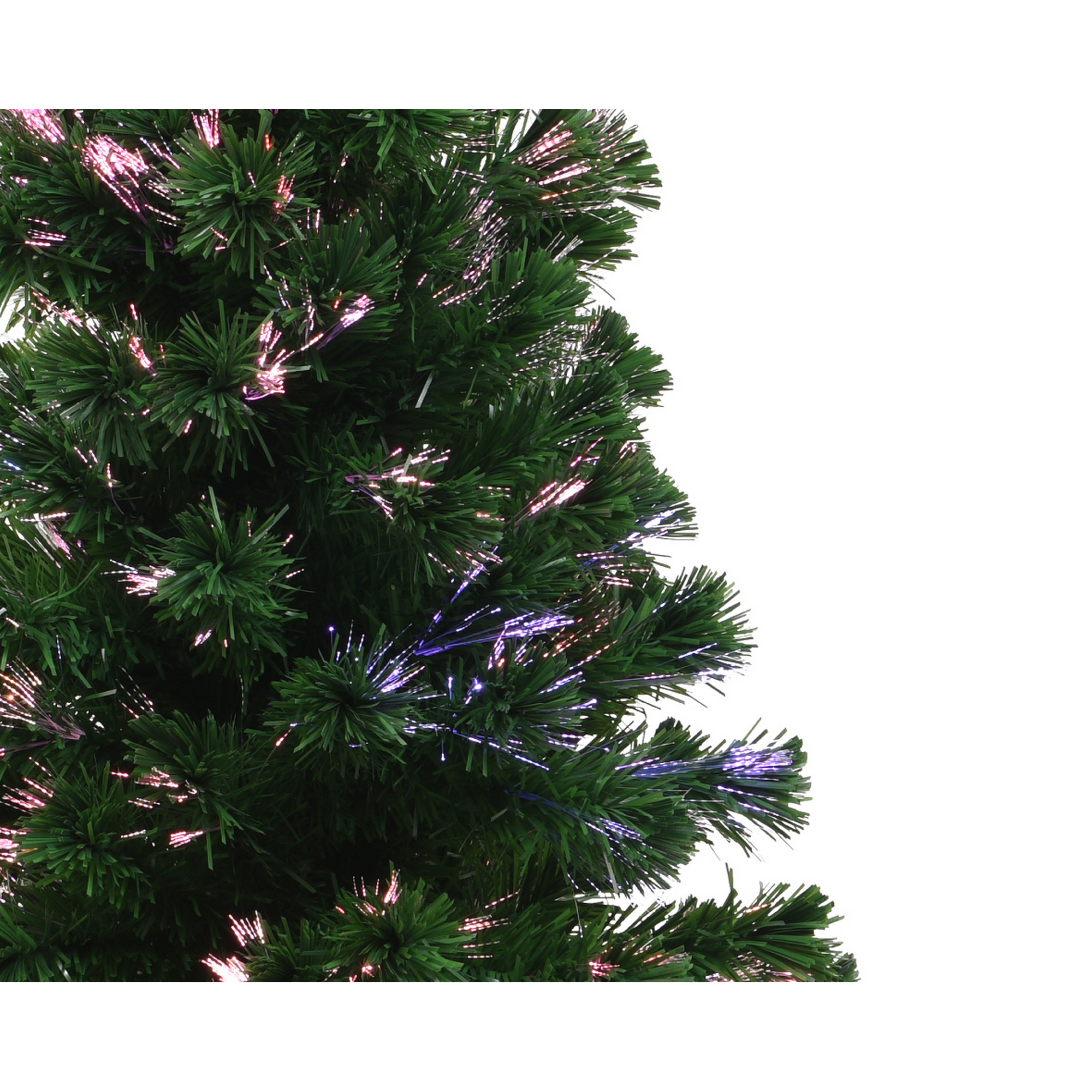 Künstlicher Weihnachtsbaum 'Burtley' grün 120 cm, mit LED-Beleuchtung + product picture