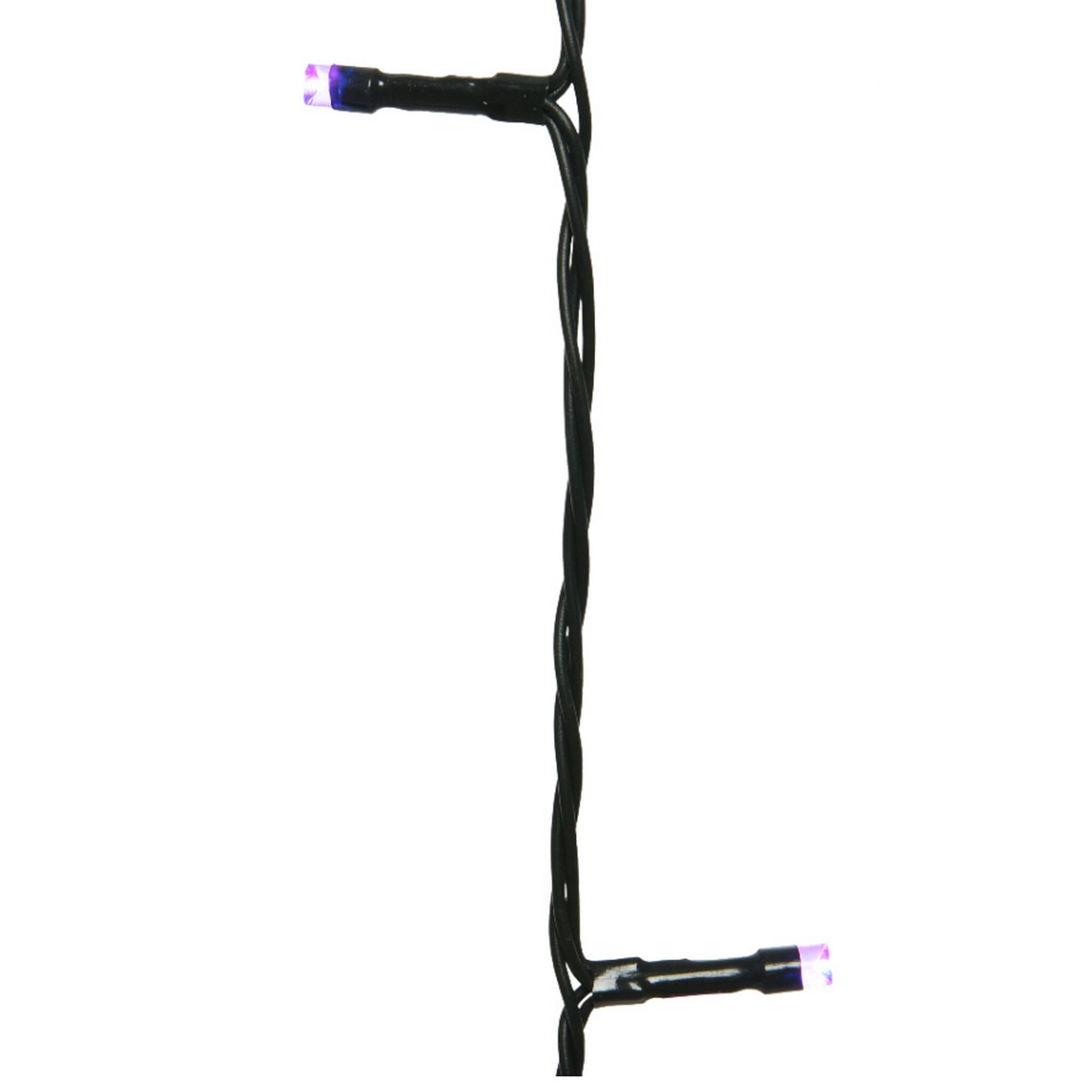 Lichterkette mit violetten LEDs