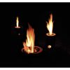Drei brennende Schwedenfeuer