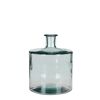 Grüne Glasflasche