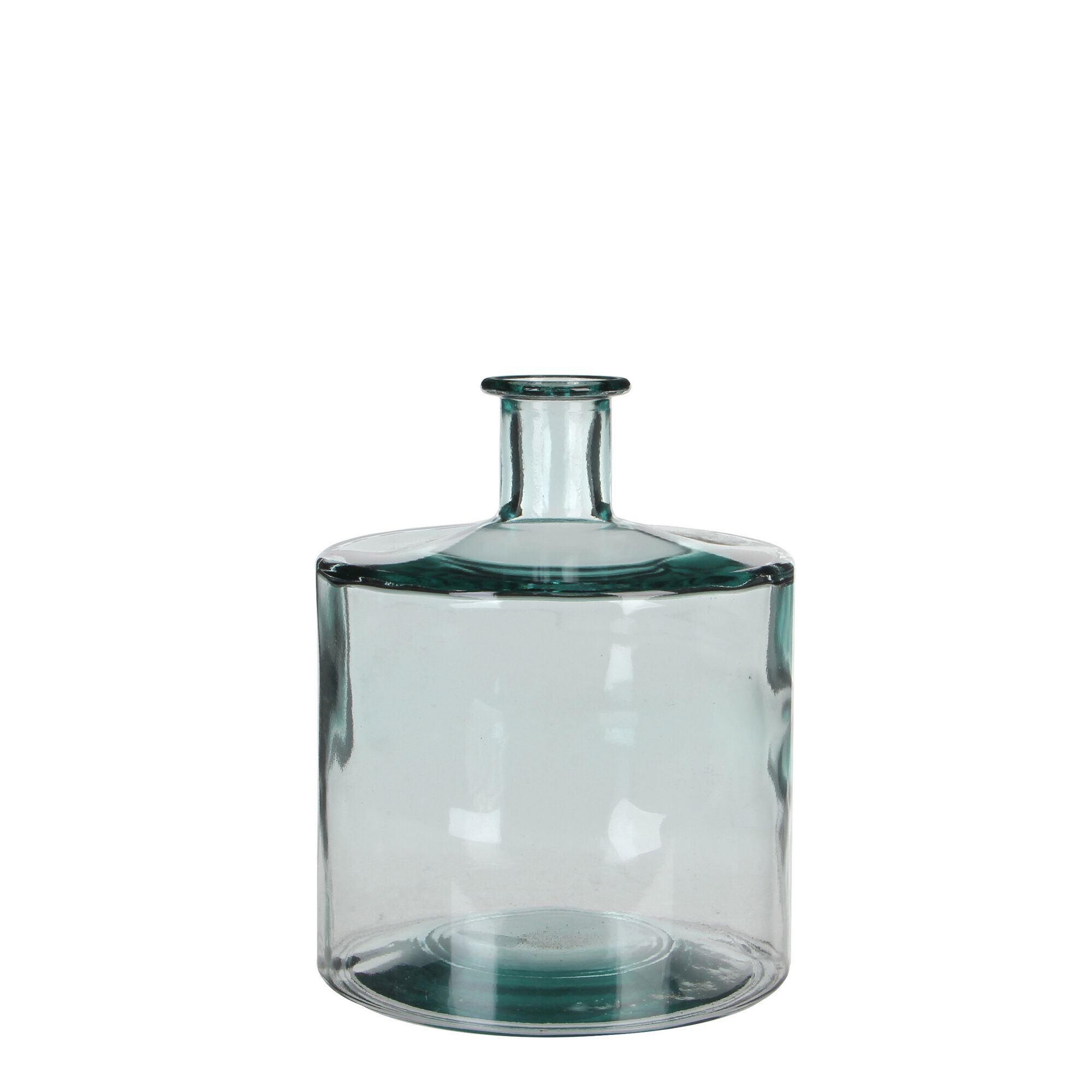 Grüne Glasflasche
